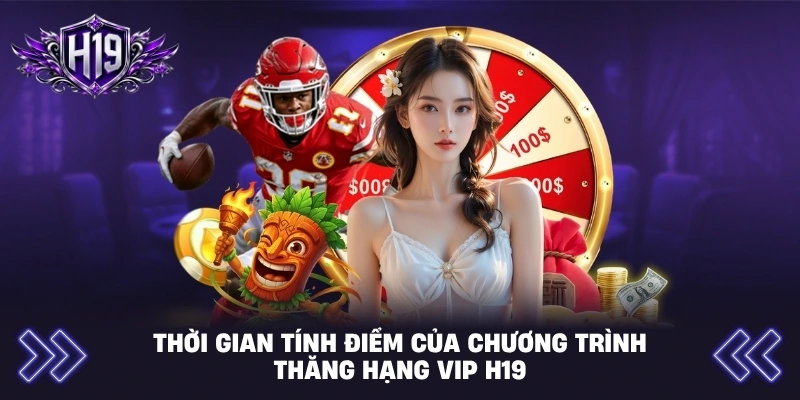 Thời gian tính điểm của chương trình thăng hạng VIP H19